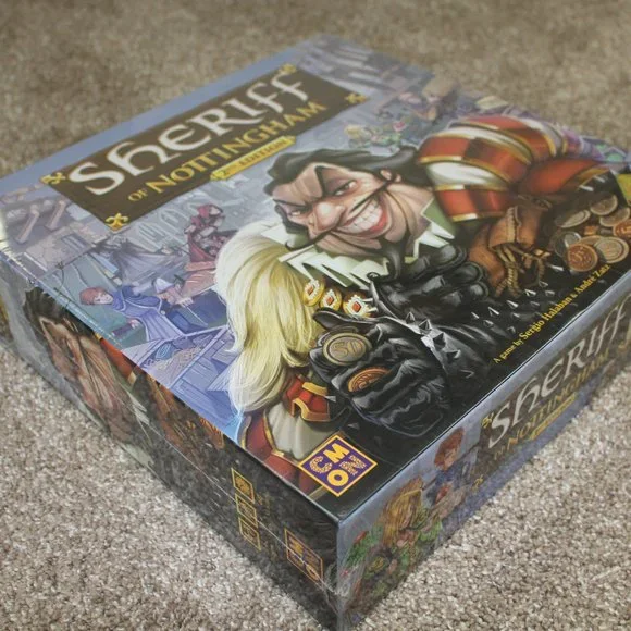 Sheriff of Nottingham 2nd Edition Board Game Merchants 14+ CMON NEW - Picture 2 of 7